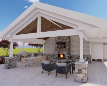 elegant pool house 2